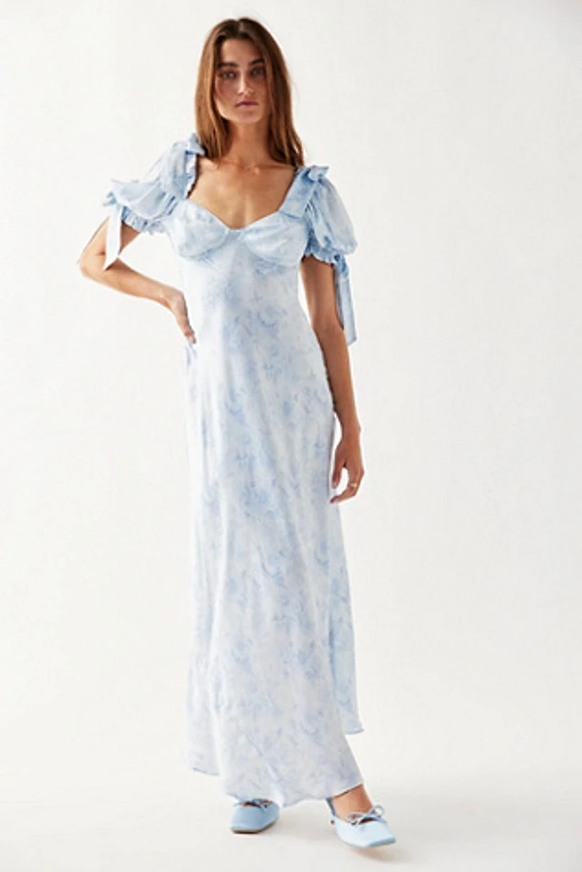 Compare Selkie The Poet Slip Dress | Pacific City