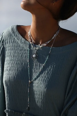One With The Sun Layered Necklace