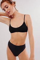 Scooped Out Mesh Bra