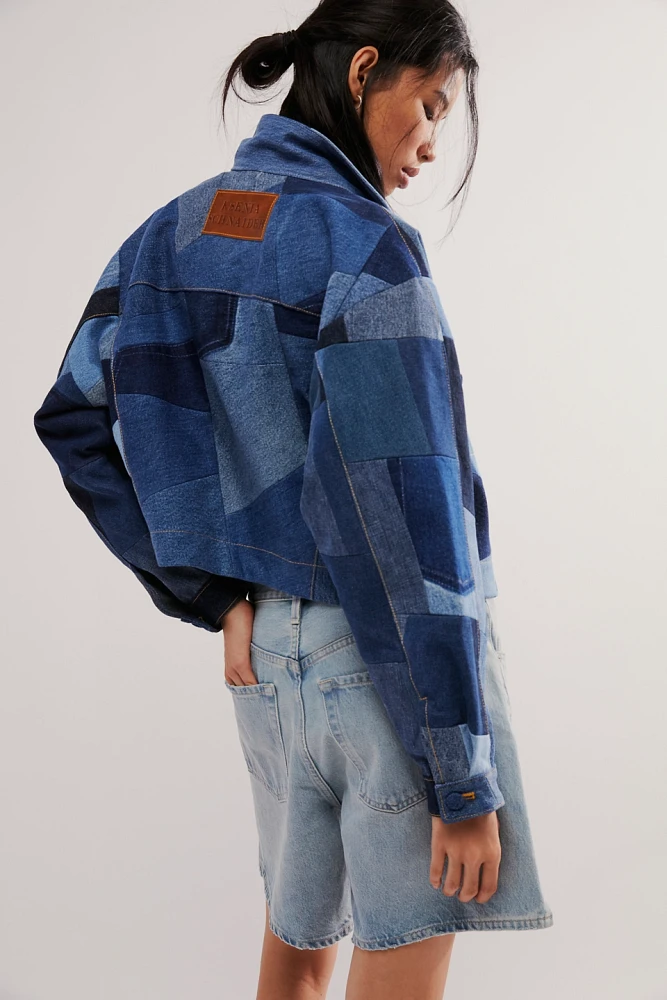 KSENIASCHNAIDER Reworked Denim Jacket