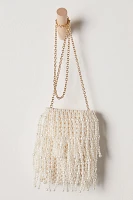 Drippy Beaded Pearl Crossbody