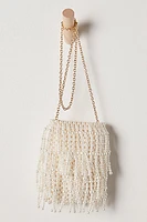 Drippy Beaded Pearl Crossbody