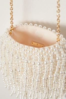 Drippy Beaded Pearl Crossbody