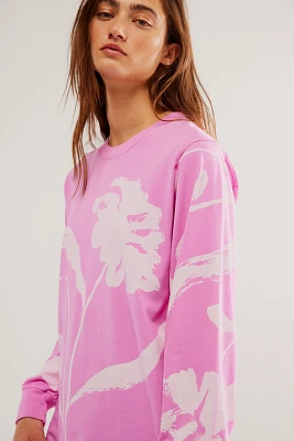 The Bureau Matisse Floral Long-Sleeve Tee