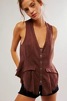 Laruso Linen Vest