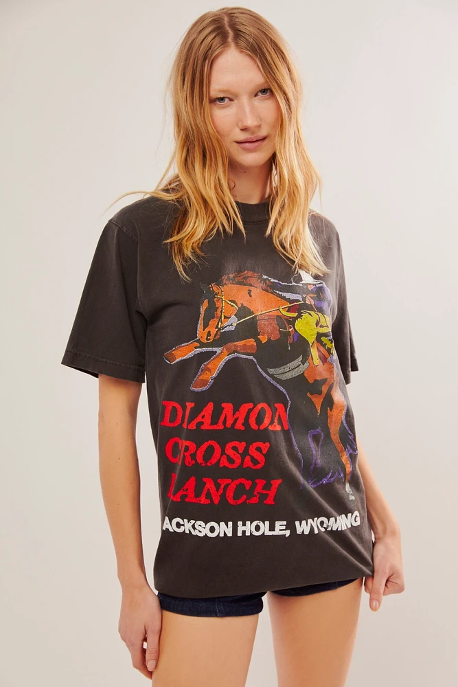 Diamond Cross Ranch Mustang Tee