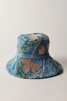 Vintage Kantha Bucket Hat