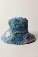 Vintage Kantha Bucket Hat