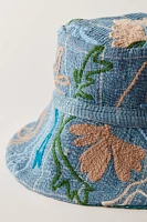 Vintage Kantha Bucket Hat