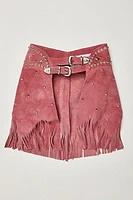 Understated Leather Paris Texas Skirt Belt