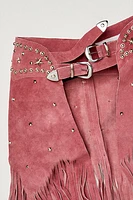 Understated Leather Paris Texas Skirt Belt