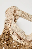 Kelley Crochet Hair Scarf