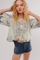 Corinna Denim Top