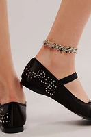 Jeffrey Campbell x FP Understated Leather Stars Align Ballet Flats