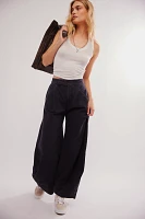 Tegan Washed Barrel Trousers