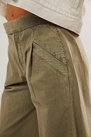 Tegan Washed Barrel Trousers