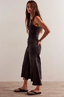 We The Free Ripple Wide-Leg Crop Jeans