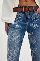 Driftwood Kelly Embroidered Jeans