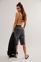 KSENIASCHNAIDER Reworked Patchwork Wader Shorts