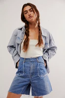 KSENIASCHNAIDER Reworked Denim Shorts