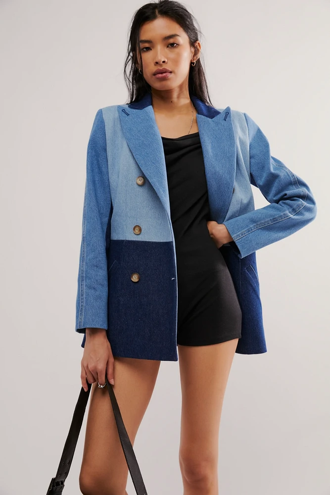 KSENIASCHNAIDER Denim Blazer