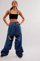 KSENIASCHNAIDER Knee Pads Jeans