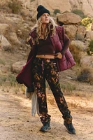 Cascade Printed Straight-Leg Pants