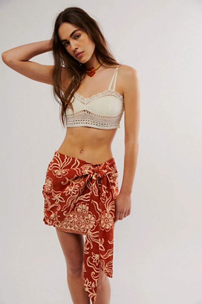 Sweet As Beach Mini Skirt