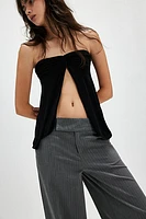 THRILLS Christina Pinstripe Trousers