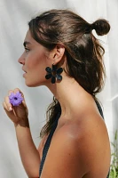 Wendy Woven Flower Hoops