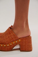 Rori Woven Platform Clogs