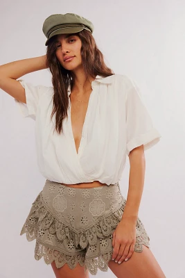 Bali Warm Nights Embroided Shorts