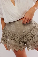 Bali Warm Nights Embroided Shorts