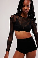 Calais Lace Lyell Crop Top