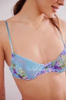 Lavender Bouquet Underwire Bra