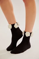 Paris Rosie Ankle Crew Socks