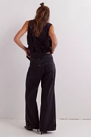 CRVY Outlaw Wide-Leg Jeans