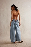 Castaway Slouchy Pull-On Jeans