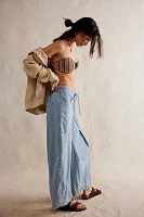 Castaway Slouchy Pull-On Jeans