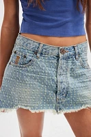 OneTeaspooon Junkyard Denim Mini Skirt
