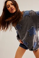 OneTeaspoon Denim Star BF Long-Sleeve