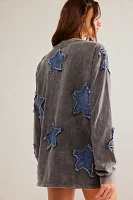 OneTeaspoon Denim Star BF Long-Sleeve