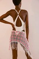 Frankies Bikinis Hendrix Crochet Skirt