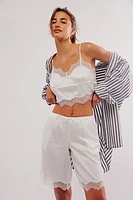 Frankies Bikinis Snuggle Satin Capris