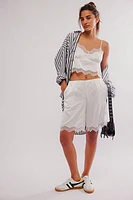 Frankies Bikinis Snuggle Satin Capris
