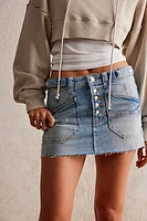 Izzie Denim Mini Skirt