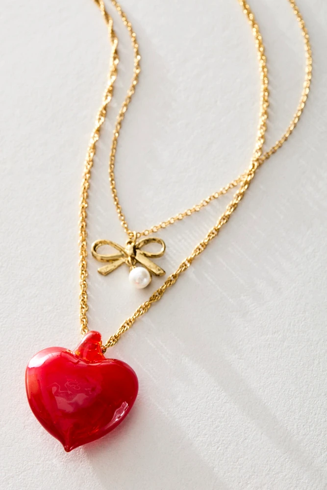 Half Past Nine Gold Plated Necklace