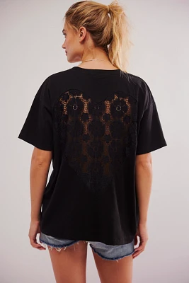 Daydreamer Lace Heart Tee