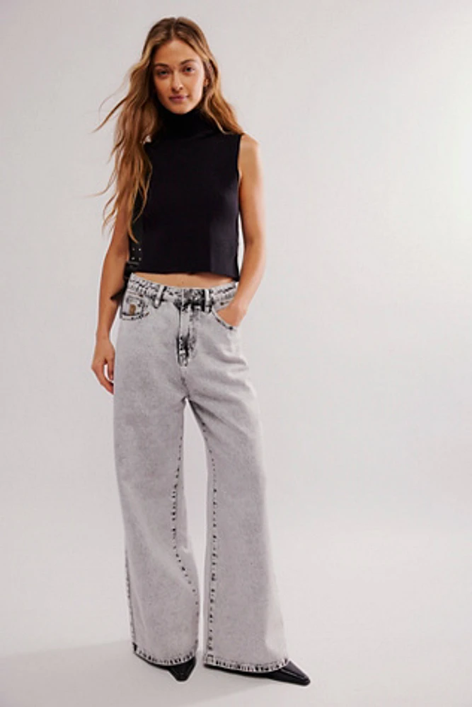 OneTeaspoon High-Waist Love Machine Jeans