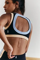 Never Better Colorblock Ringer Bra